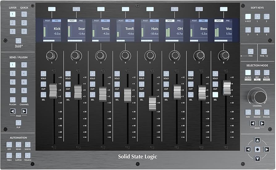 Amazon.com: Solid State Logic UF8 Advanced DAW Controller Amazon.com: Solid State Logic UF8 Advanced DAW Controller